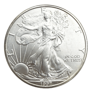 USA  1 oz American Eagle, 1 dollar argent 1997
