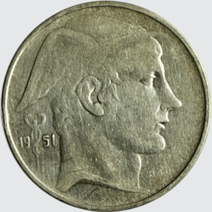 Belgique - 20 Francs Mercure,1951