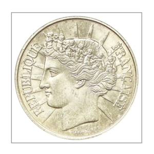 France, 100 Francs 1988 Fraternité (vz) en argent