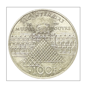France, 100 Francs 1993 Liberté guidant le peuple (vz) en argent
