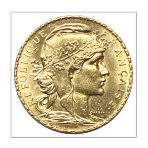 20 francs or Coq, 1911