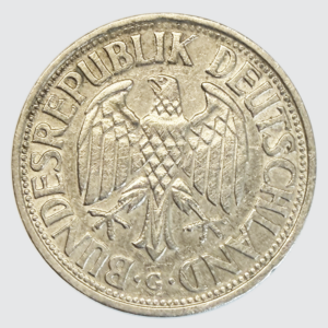 ALLEMAGNE 1 Mark 1950 (G) Cupronickel
