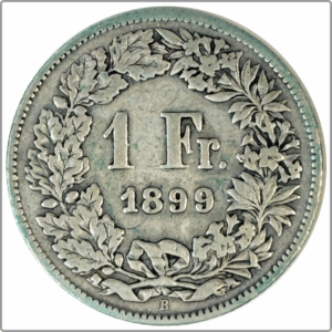 CH-1.00 Francs-1899 (s)