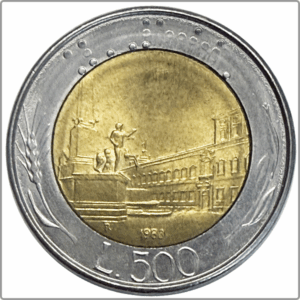 ITALIE 500 Lire 1983