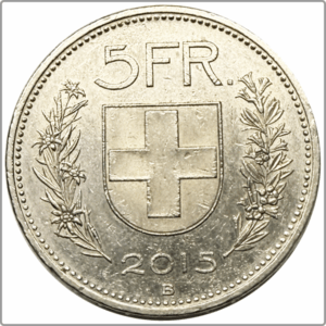 CH-5.00 Francs-2015 (s)