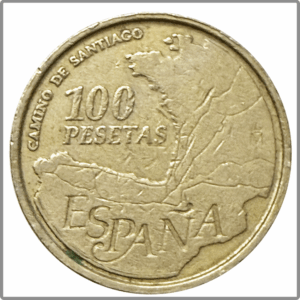 ESPAGNE - 100 pesetas, 1993, Camino de Santiago