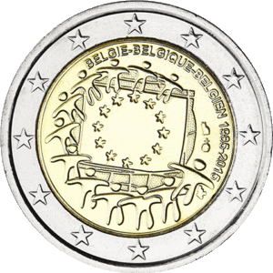 2 euros Comm. Belgique 2015