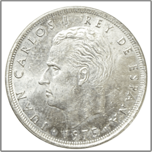 ESPAGNE 25 Pesetas Proof Juan Carlos (77) 1975 Madrid