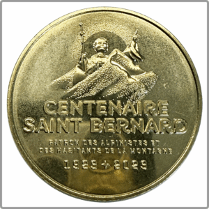 Médaille Monnaie de Paris "Centenaire du Saint-Bernard" 2023