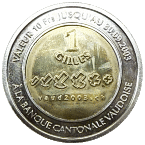 Médaille Vaud 1 Gilles 2003 (ss-vz)