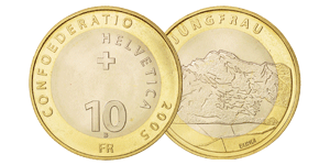 10 francs (bimétallique)