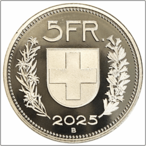 CH-5.00 Francs-2025 (FDC)