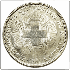 Écu de tir 1861 - Fête de tir Stans