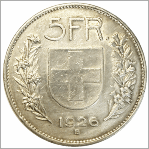 CH-5.00 Francs -1926 (s-ss) (Copie)