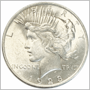 USA, 1 Dollar type Peace 1923 Philadelphie